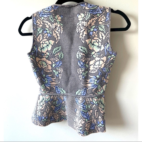 BCBG - crop top - floral print XS - Picture 2 of 3